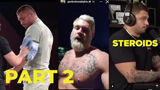 Gordon Ryan Instagram Story: Greasing & Steroids | Reaction to Nicky Rod at WNO | Jiu Jitsu News