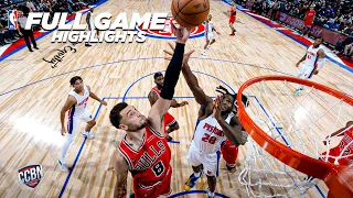 Chicago Bulls vs Detroit Pistons  | 2021 22 NBA SEASON | FULL GAME HIGHLIGHTS