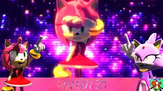 [MMD] HIGHER (Amy Rose, Blaze The Cat, Sally Acorn)