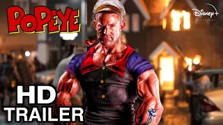 POPEYE Live Action - Official Trailer (2024) Dwayne Johnson, Ingrid Bergman | Disney+