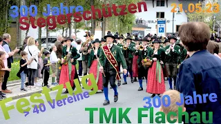 Festzug 300 Jahre TMK Flachau, 300 Jahre Stegerschützen Flachau,