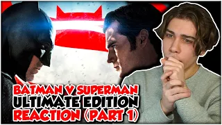 Batman v Superman: Dawn of Justice: Ultimate Edition - REACTION! (Part 1)