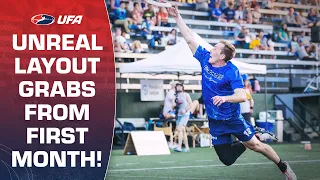 The Biggest Layout Catches from the First Month of the Season | Pro Ultimate Frisbee