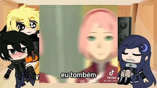 🌸time 7 naomi (sem kakashi) reagindo a Sakura *sasusaku*🌸