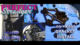P.S.D. 636 handbrake Bracket install