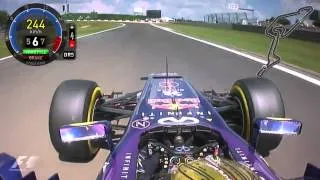 F1 German GP 2013, Sebastian Vettel pole lap