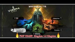 Viking Rise: Preparation Stages KvK Event Worshipping Tyr