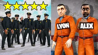 METTO I MIEI AMICI AI LAVORI FORZATI IN PRIGIONE! GUARDIE E LADRI SU GMOD