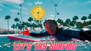 LET'S TRY SURFING. A new hobby or a challenge? ENG SUBTITLES