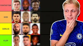 JEG RANGEREDE ALLE CHELSEA ANGRIBERE GENNEM ÅRENE! - TIER LIST