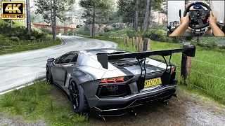 1000HP Lamborghini Aventador | Forza Horizon 5 | Logitech g29 gameplay