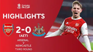 Smith Rowe & Aubameyang Seal Win For Holders | Arsenal 2-0 Newcastle (AET) | Emirates FA Cup 2020-21