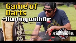 Air Rifle Hunting Round Table + Air Bolt Gun Dart Game : American Airgunner