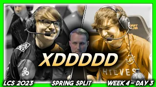 🚨 DRAMA ALERT 🚨 (LCS 2023 CoStreams | Spring Split | W4D3)