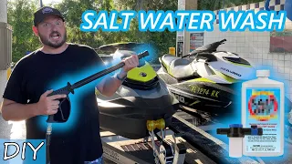 The correct way to wash a 2021 Sea-Doo GTI SE 170 and 2017 Sea-Doo GTI SE 130