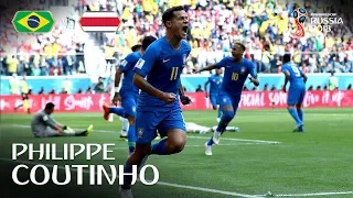 Philippe COUTINHO Goal - Brazil v Costa Rica - MATCH 25