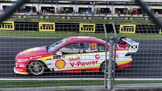 Scott McLaughlin victory burnout