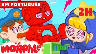 Morphle e Mila são hipnotizados! | 2 HORAS de Morphle em Português | Desenhos Animados para Crianças