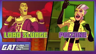 HOT LAVA | G.A.T. Cartoon - Lord Sludge and Poizone