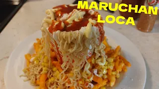 Maruchan loca una preparación super fácil.