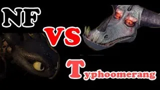 Night Fury vs Typhoomerang | SPORE