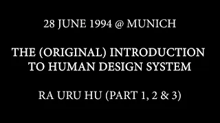 Human Design (HD): The (Original) Introduction