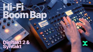 Hi–Fi Boom Bap – Digitakt 2 & Syntakt – Experimental Beats, breaks and 3x LFO scratching 😆