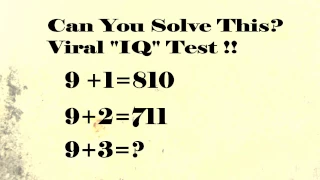 Can You Solve The Viral 9+ 3 = 612 Puzzle? The Correct Answer Explained