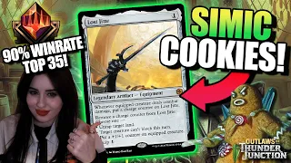 LOST JITTE IS BROKEN!😈 Standard Simic Artifacts🔥 MTG Thunder Junction Gameplay