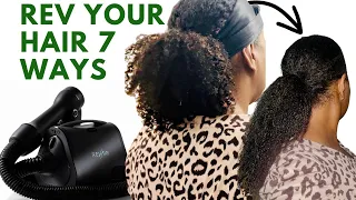 7 WAYS TO USE REVAIR on NATURAL HAIR