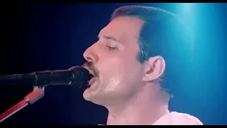 Queen - Crazy Little Thing Called Love (live in Budapest 27/07/1986) Original 4:3 laserdisc footage!