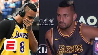Nick Kyrgios motivated to perform in memory of Kobe Bryant | Australian Open