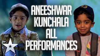 Every INSPIRATIONAL performance from 7-year-old poet, Aneeshwar Kunchala | Britain's Got Talent