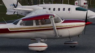 X-Plane 12 Cessna 172 Solo Lesson Practice