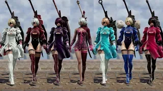 Soul Calibur 6 - 2B Custom Colors and Costumes