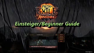 Path of Exile Anfänger Guide German [Pc/HD 1080p]