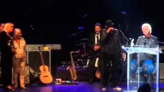 BILLY JOEL BAND RUSSELL JAVORS LIBERTY DEVITTO ACCEPTANCE SPEECH LONG ISLAND MUSIC HOF - 10/23/14