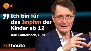 Lauterbach zur Rolle der Kinder beim Impfen | Markus Lanz vom 01. Juni 2021