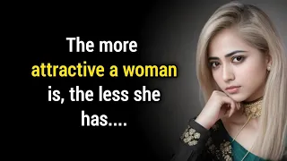 The More Attractive A Woman Is, The Less She has.. | Psychology Facts | HUMAN MIND