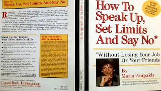 Speak up, set limits, say no -  Maria Arapakis  - 1987 tapes