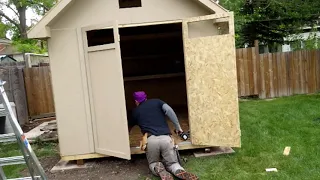 How to build a #shed part 4 - the final touches