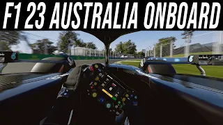 F1 23 - Australia Onboard Gameplay | Mercedes W14 + First Person