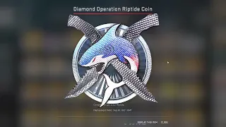 Diamond Operation Riptide Coin (Updated Version)