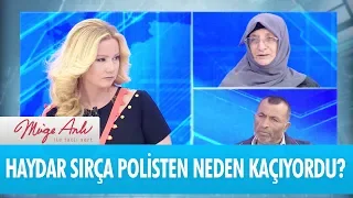 Haydar Sırça polisten neden kaçıyor? - Müge Anlı İle Tatlı Sert 15 Ekim 2018