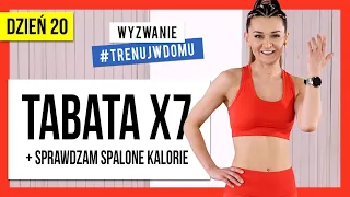 Wyzwanie 30 DNI 🔥 Dzień 20:  Tabata x7 | Monika Kołakowska