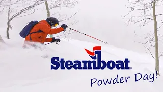 Skiing Steamboat Colorado 2023