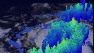 NASA's GPM Observes Newly Formed Tropical Storm Georgette