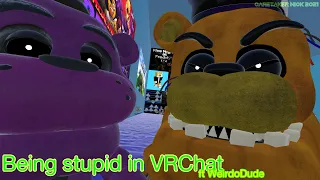 Being Stupid in VRChat (ft. Skru_Rot) -profanity-