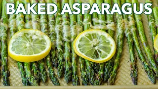 Easy ROASTED ASPARAGUS Recipe In 12 Minutes #shorts