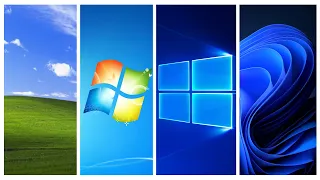 Windows Wallpaper History (Windows XP to 11 + Betas)